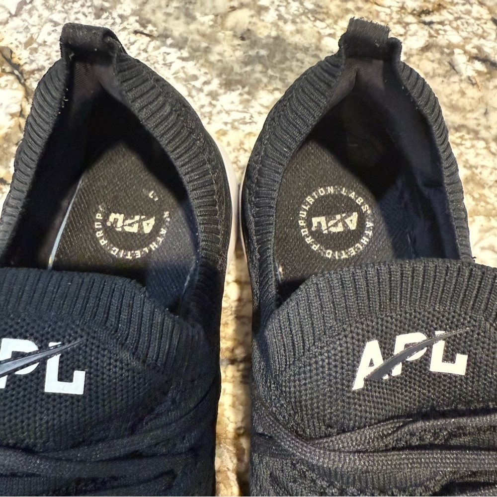 APL Men's Techloom Wave Black Running Shoes Size 14 in EUC - Picture 5 of 8